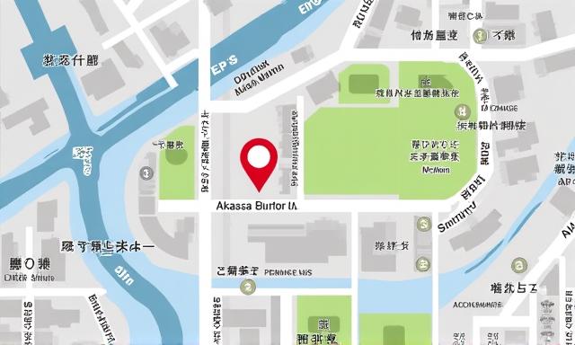 港区赤坂のオフィス所在地を示す地図